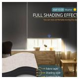 $89 Motorized Cordless Roller Shades with Remote (Linen, 34 x 72)