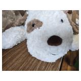 Dog Weighted Stuffed Animal, 5.7 lb, 25.5 in Plush Toy, Brown