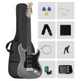 $123 RST-150 39" Beginner Electric Guitar Kit with Amp & HSS Pickups