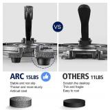 $51 ARC Tortilla Press 10.4" Cast Iron Tortilla Maker, Black/Gray