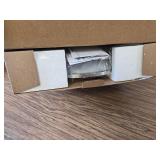 DYMOND 14" LED Ceiling Light Flush Mount, Dimmable Brushed Nickel