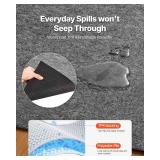 $50 VEVOR Rug Pad 8 x 10 ft, Non-Slip Carpet Pad with Dual Surface