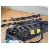 Backdrop Stand Kit 10x6.5ft Adjustable Background System Carry Bag