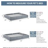 WNPETHOME XL Extra Large Dog Bed with Removable Waterproof Cover