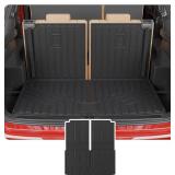 $58 VW Atlas Cargo Mat - Trunk Liner & Back Seat Cover (2018-2026)