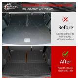 $58 VW Atlas Cargo Mat - Trunk Liner & Back Seat Cover (2018-2026)