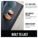 $47 GORILLA GRIP Kitchen Mats 39x20, Waterproof, Anti-Fatigue