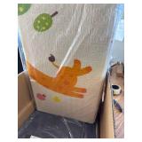 $95 Upgraded Playpen with Thick Foldable Mat, Balls, 4 Rings