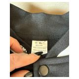 XL- Fashion Varsity Sweatshirt Slim Fit Cotton Jackets Coat