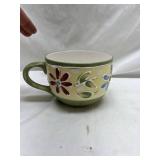 Floral Pattern Ceramic Teacup