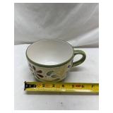 Floral Pattern Ceramic Teacup