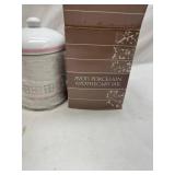 Avon Porcelain Apothecary Jar with Box
