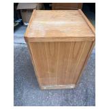 2 Drawer Wooden File Cabinet