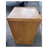 2 Drawer Wooden File Cabinet