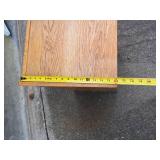 2 Drawer Wooden File Cabinet