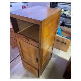 Solid Oak Display Cabinet