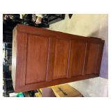 Solid Oak Display Cabinet