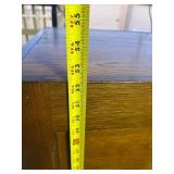 Solid Oak Display Cabinet