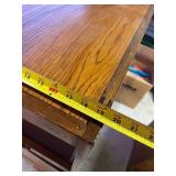 Solid Oak Display Cabinet