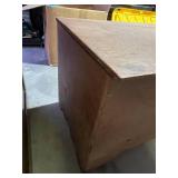 Vintage wooden cedar-type chest