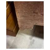 Vintage wooden cedar-type chest