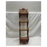 Decorative Wooden Wall Shelf with Heart Cutout