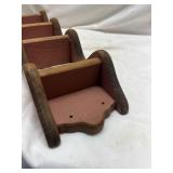 Decorative Wooden Wall Shelf with Heart Cutout