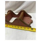 Decorative Wooden Wall Shelf with Heart Cutout