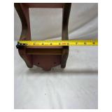 Decorative Wooden Wall Shelf with Heart Cutout