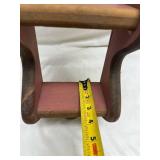 Decorative Wooden Wall Shelf with Heart Cutout