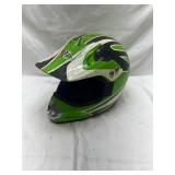 Kawasaki Green Motorcycle Helmet