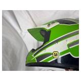 Kawasaki Green Motorcycle Helmet