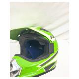 Kawasaki Green Motorcycle Helmet
