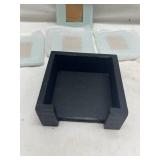 At Home America Glass Coaster Set