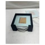 At Home America Glass Coaster Set