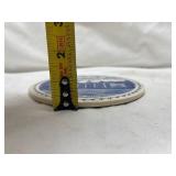 Blue and White Mount Vernon Decorative Plate