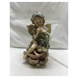 Decorative Porcelain Cherub Figurine