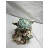 Decorative Porcelain Cherub Figurine