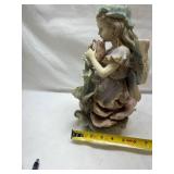 Decorative Porcelain Cherub Figurine