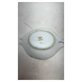 Decorative Glass Leaf Dish