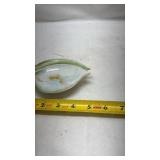 Decorative Glass Leaf Dish