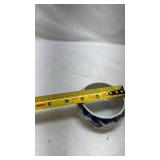 Hand Painted Porcelain Bowl with Floral Design