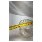 Clear Glass Pedestal Dessert Bowls Set