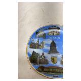 Leipzig German Landmarks Decorative Plate
