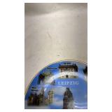 Leipzig German Landmarks Decorative Plate