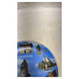 Leipzig German Landmarks Decorative Plate
