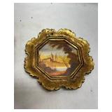 Mid-Century Decorative Wall Plaques Set