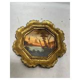 Mid-Century Decorative Wall Plaques Set