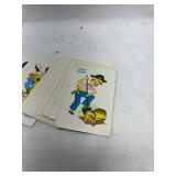 Old Maid Card Game With Blue Box