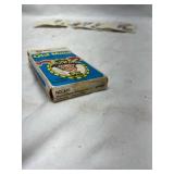 Old Maid Card Game With Blue Box